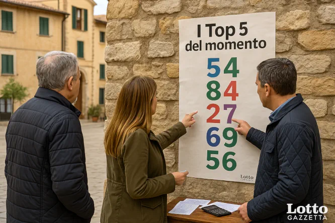 I Top 5 Ritardatari del 05/04/2025 1 topp04042025
