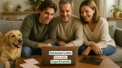 Lotto 10eLotto Superenalotto di 24/04/2025
