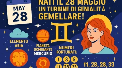 Nati il 28 Maggio: Carattere e Numeri