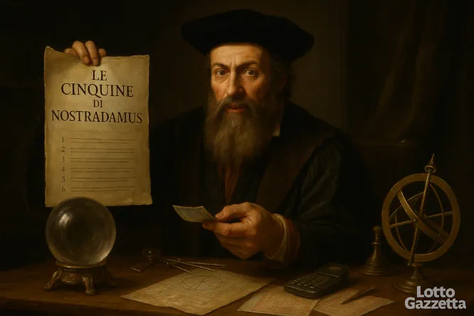 Le cinquine di NOSTRADAMUS del 10/05/2025 1 nos09052025