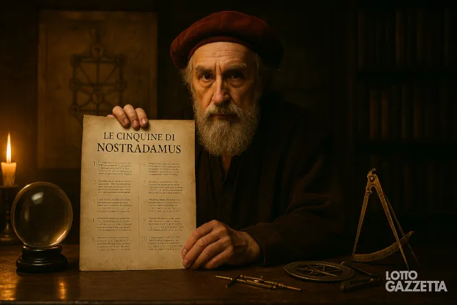 Le cinquine di NOSTRADAMUS del 06/05/2025 1 nos12042025