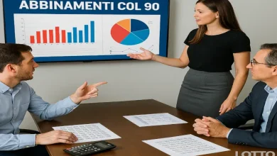 Gli abbinamenti con il 90 del 05/05/2025