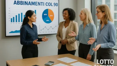 Gli abbinamenti con il 90 del 23/05/2025