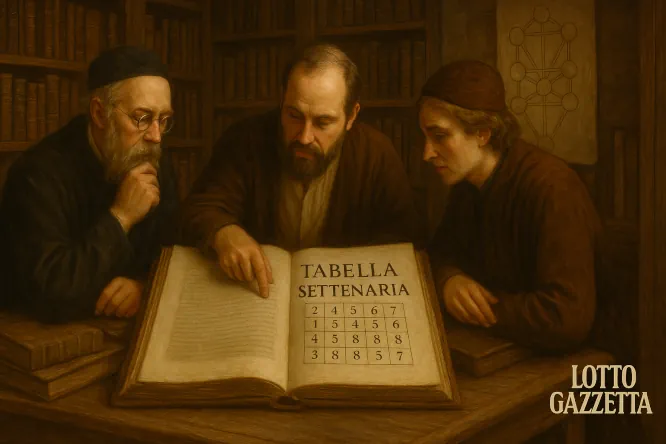 La Tabella SETTENARIA per il 05/05/2025 1 set11042025