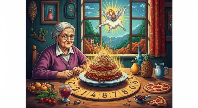 Sogno del Giorno: La Nonna Alata e il Timballo del Destino
