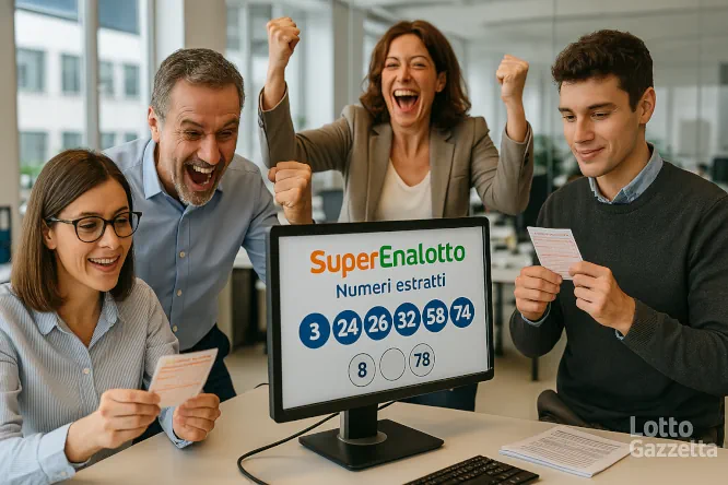 Estrazioni Superenalotto del 10/05/2025 1 sup12042025 1