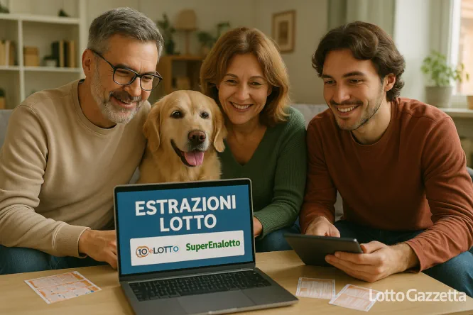 Lotto 10eLotto Superenalotto di 06/05/2025 1 tut06052025