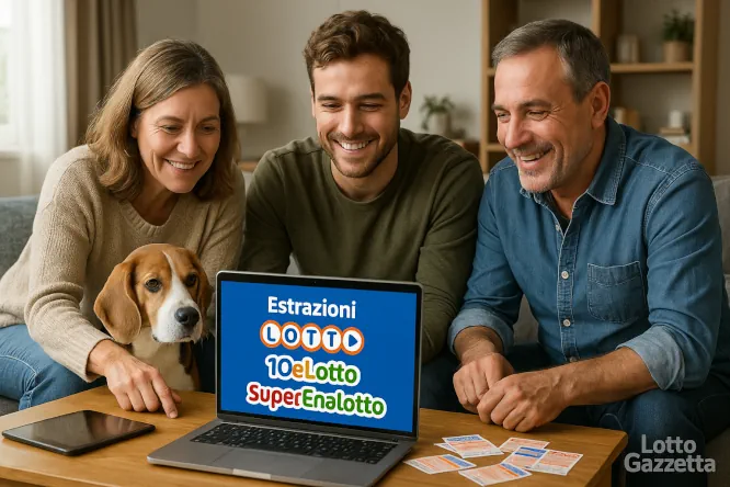 Lotto 10eLotto Superenalotto di 17/05/2025