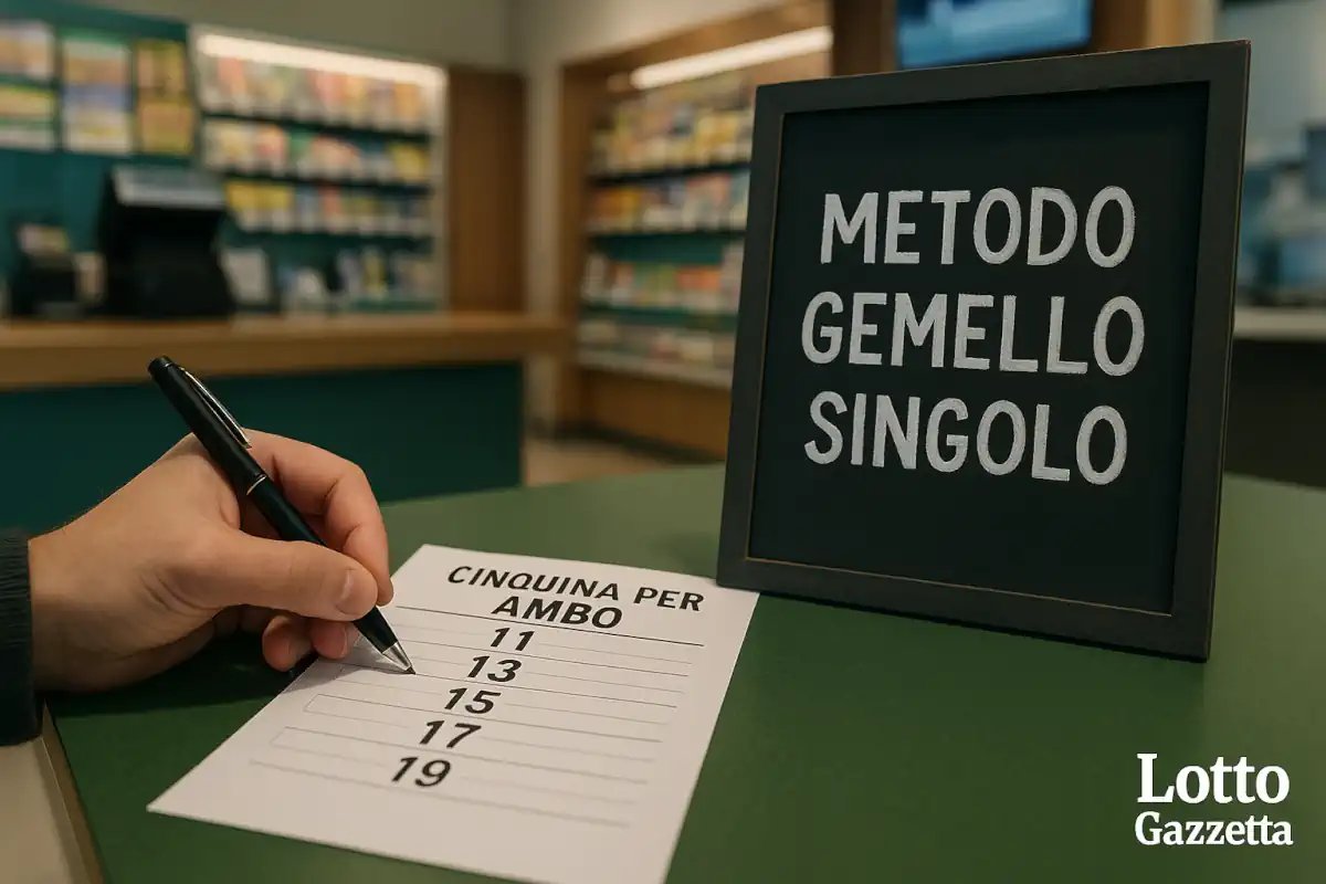 Metodo della cinquina per ambo: semplicità che paga