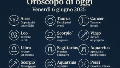 Oroscopo e Numeri del giorno: 6 giugno 2025