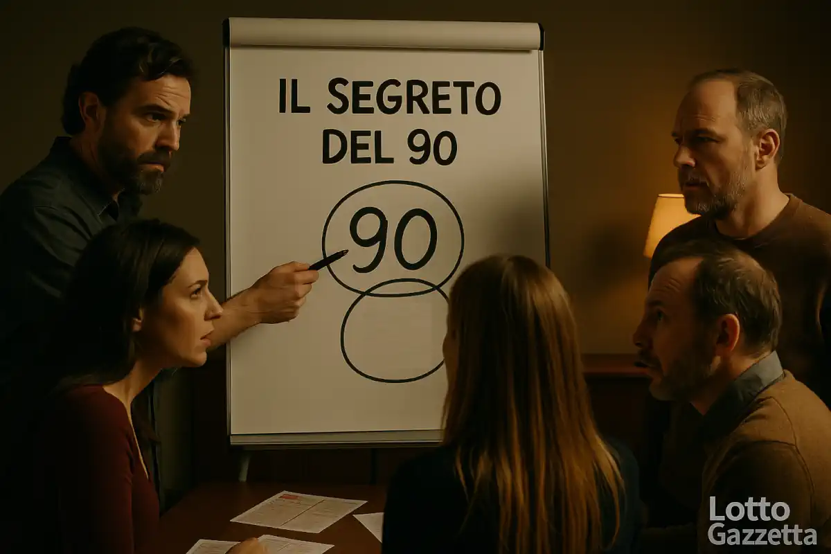Il segreto del 90: l’ambo che si ripeterà due volte