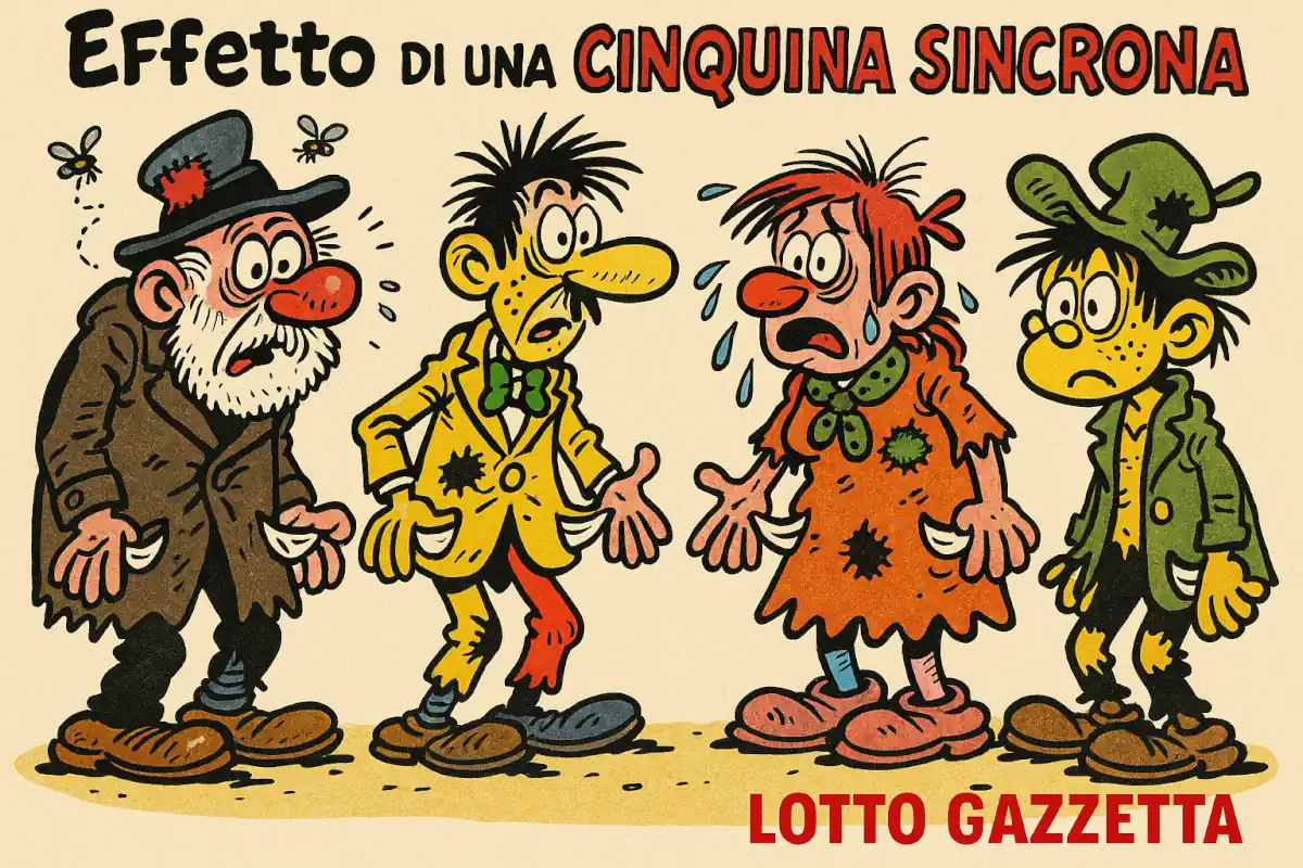 Cinquine sincrone: quando pure i numeri giocano a nascondino