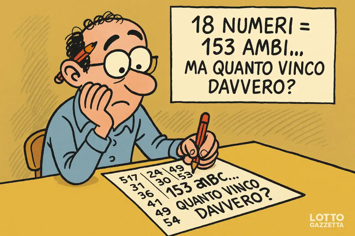 Giocare le cifre: quando i numeri sono tanti ma le vincite…