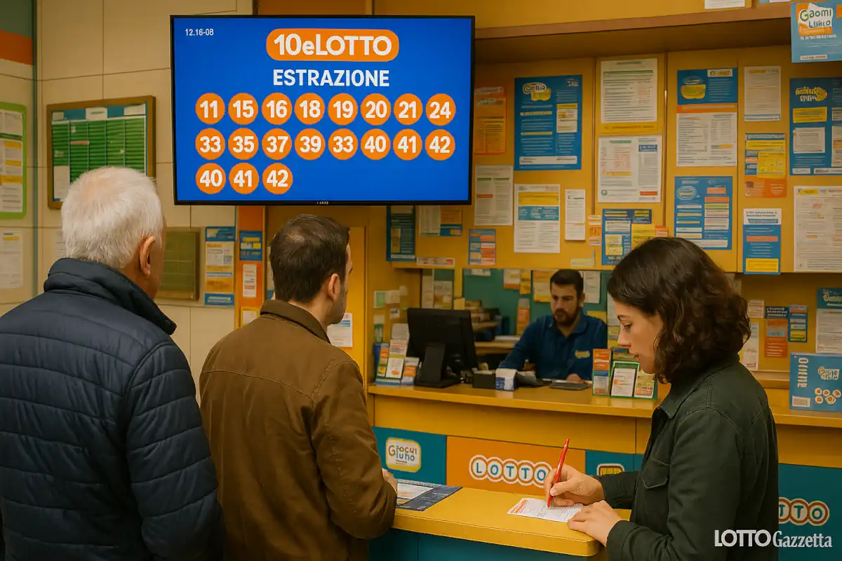 Estrazioni del 10eLotto del 04/07/2025