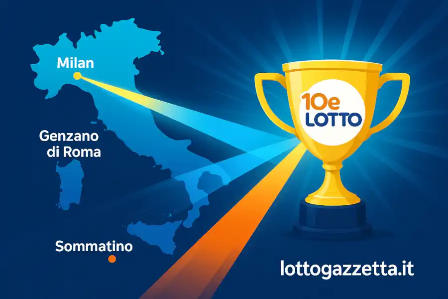 Vincite 10eLotto: la Sicilia Esplode con un Colpo da 55.000€