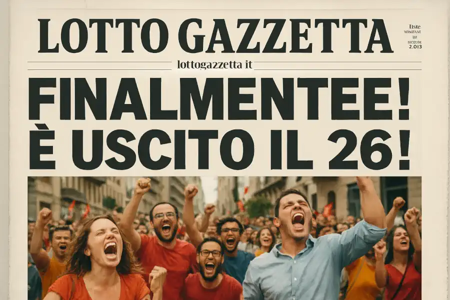 Numeri Ritardatari Lotto: la Fuga del 26 è un Dramma da 136 Atti