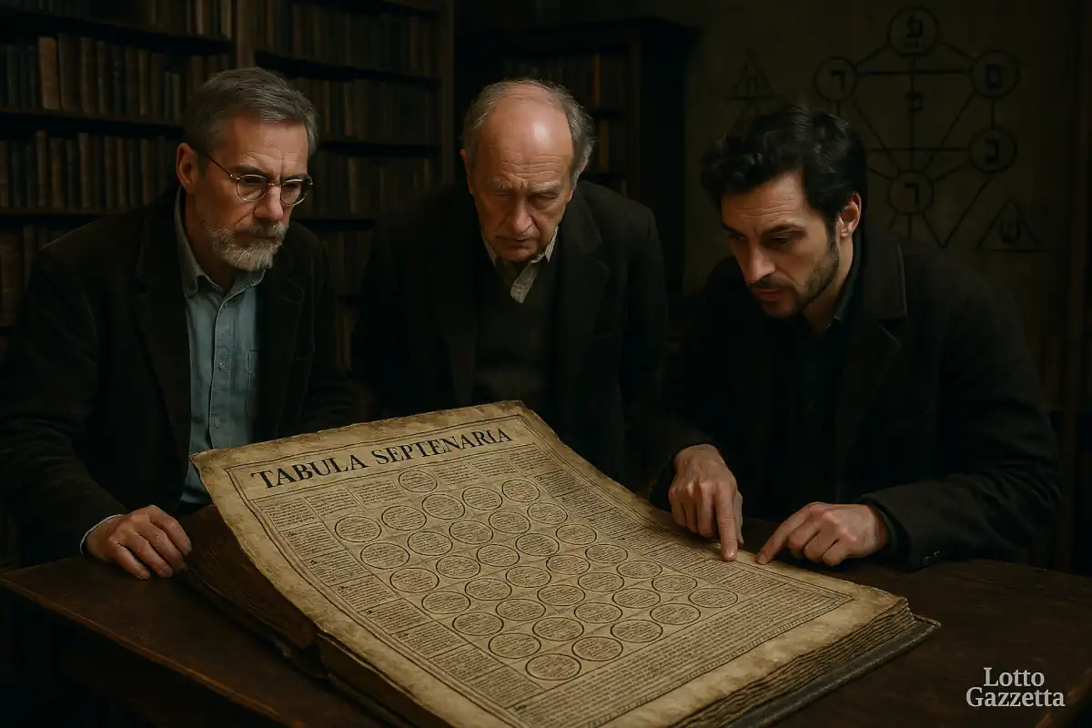 La Tabella SETTENARIA per il 15/07/2025