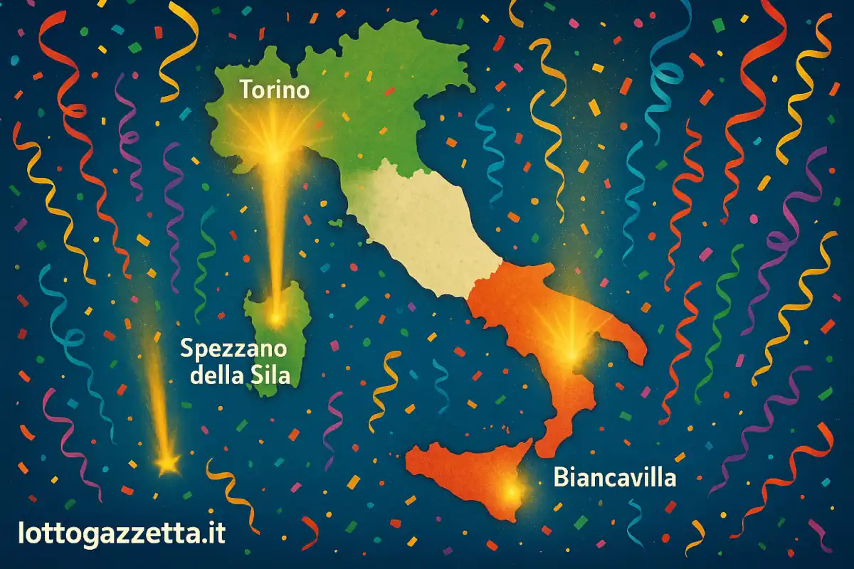 Vincite Lotto: Clamorosa Esplosione di Fortuna da 68.750€!