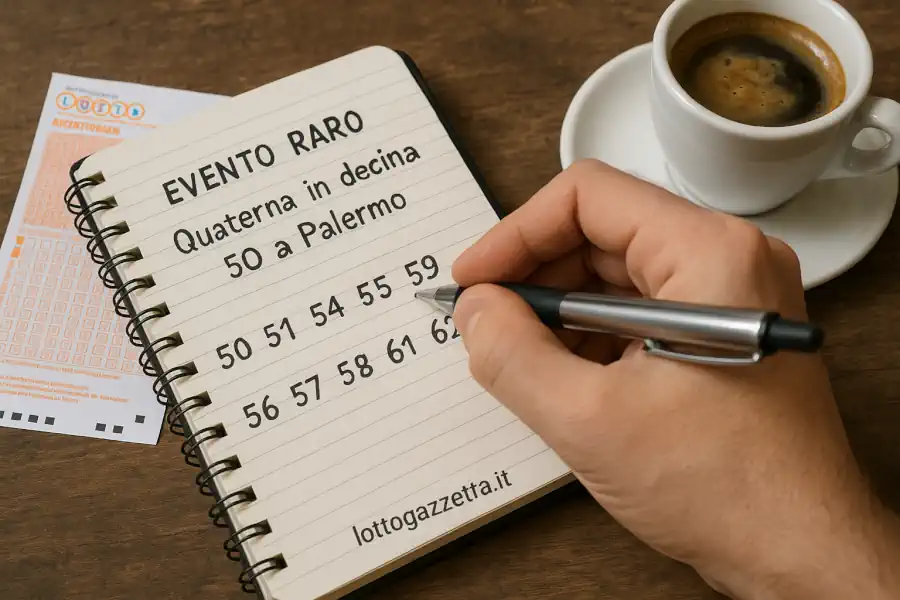 Lotto: la Quaterna Rara Svela 2 Cinquine Vincenti!