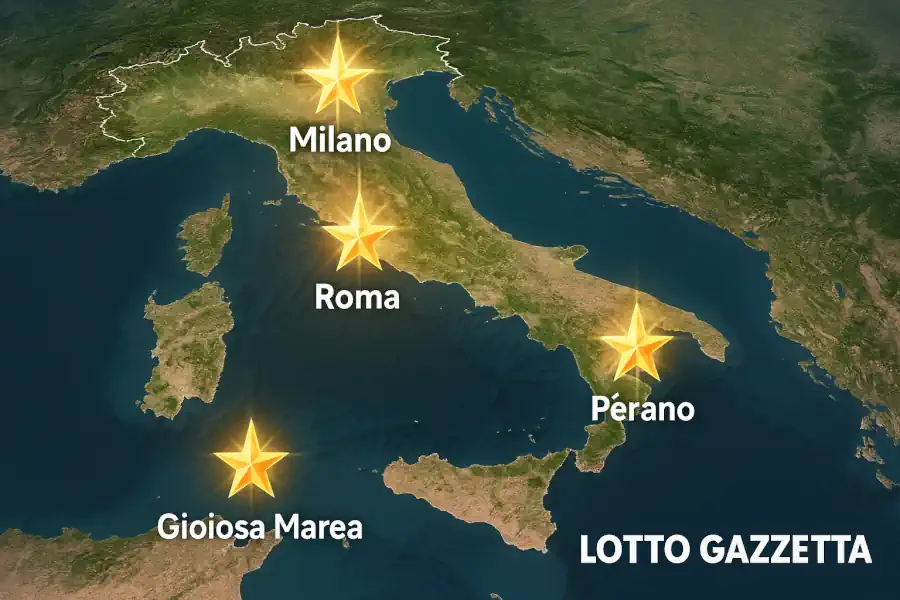 Vincite 10eLotto: A Milano un "9 Doppio Oro" regala 100.000€