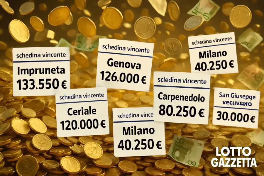 Vincite Lotto: Toscana Trionfa con un Capolavoro da 50.000€