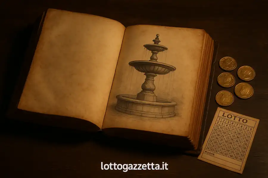 Sognare una Fontana d'Oro: 5 Numeri Fortunati dal Tuo Sogno