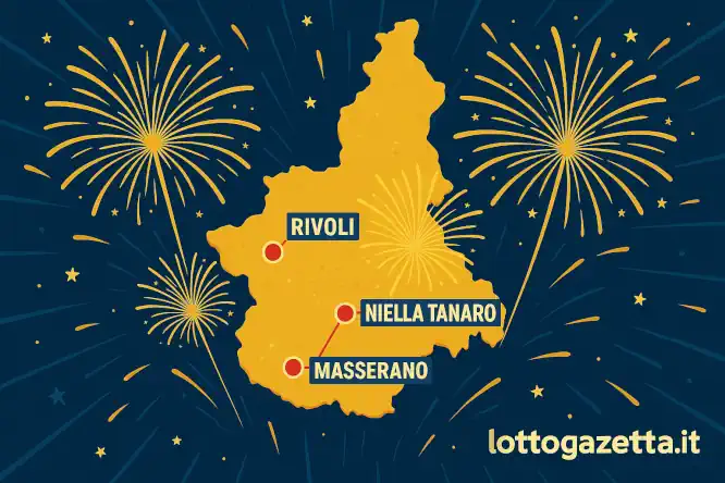 Vincite Lotto, che Festa in Piemonte! Sbanca con 64.000€