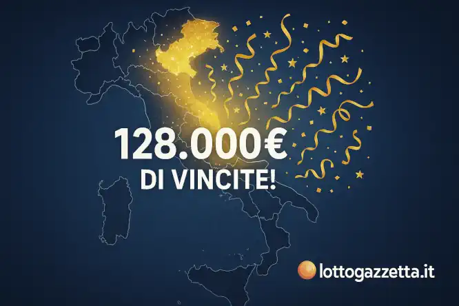 Lotto: 7 Vincite da Sogno in un Weekend da 128.000 Euro