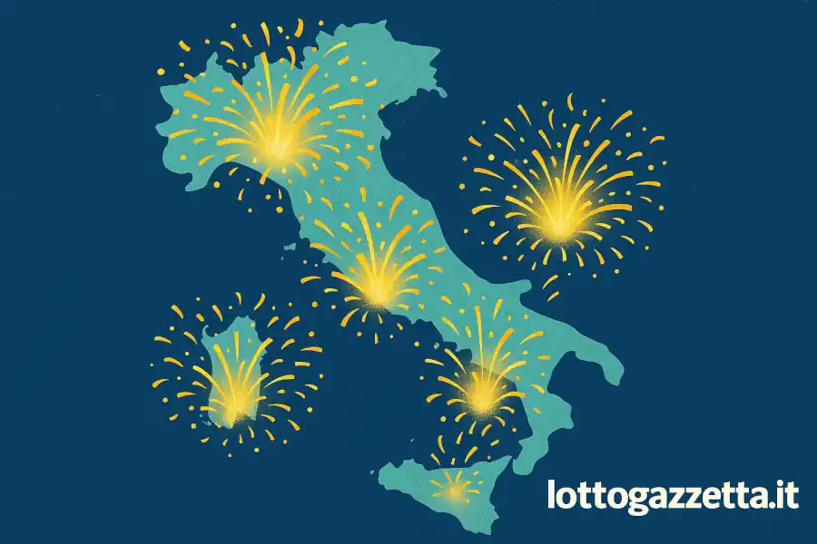 Lotto: Colpo da 62.000€ a Torre del Greco! 5 Regioni Sbancano