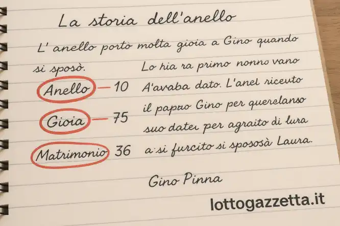 L'Anello Ritrovato: 1 Storia che Ispira 3 Numeri Fortunati