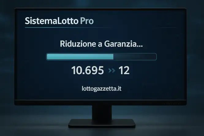 Sottoposto un Sistema 10eLotto per Vincere con 12 Bollette